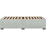  Okvir kreveta bez madraca svjetlosivi 100x200 cm baršunasti | shoptok.hr