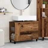  Toaletna jedinica Staro drvo 80 x 35 x 60 cm Konstruirano drvo | shoptok.hr