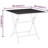  3-dijelni vrtni blagovaonski set ekspandirani metal antracit | shoptok.hr