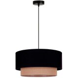  Duolla - Luster na sajli BOHO 1xE27/15W/230V prečnik 45 cm crna/braon | Eponuda.com