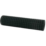 vidaXL Evropska ograja Zelena 1 x 25 m PVC prevlečen železo, (5000095002) | Shoptok.si
