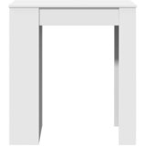  Barski stol s držačima bijeli 95x47x103,5 cm drveni | shoptok.hr