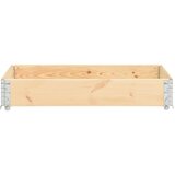  Povišena gredica 80 x 120 cm od masivne borovine | shoptok.hr