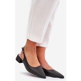 Boto Woven Women's Sandals On Delicate Heel Black Jorela | Shoptok.si
