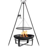 COOKKING Vrtno kurišče VIKING 80 cm + trinožno stojalo + rešetka | Shoptok.si