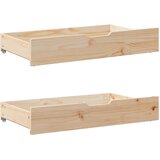 Krevet s regalom za knjige bez madraca 140x190 cm od borovine | shoptok.hr