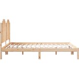  Iznimno dugi okvir kreveta bez madraca 160x210 cm Masivno drvo | Eponuda.com