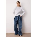 TRENDYOLMILLA ženski duks Twoaw26Sw00200, Snežno Melanž-Multicolor | Eponuda.com