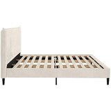 Livetastic OBLAZINJENA POSTELJA 180 cm x 200 cm , les, tekstil krem barve | Shoptok.si
