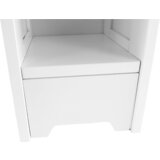 Kondela Ozki regal, bela, ATENE TIP 6 | Shoptok.si