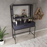 Hanah home modern L752 anthracite make-up table cene