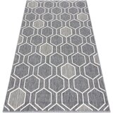 RugsX Preproge Preproga SPRING 20404332 Hexagon niz, zanka - 160x230 cm Siva | Shoptok.si