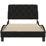  Okvir za krevet bez madraca crni 100x200 cm od tkanine | shoptok.hr