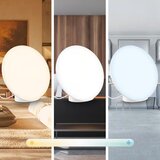 BRILO LED RGBIC prigušiva stona lampa TARA LED/6W/230V 3000-6500K bela + daljinski upravljač | Eponuda.com