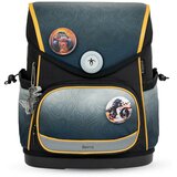 Belmil Premium Ergonomska šolska torba Compact Plus "Black - Grey"- Testirano in priporočeno s strani nemškega AGR, (21250805) | Shoptok.si