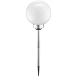 Solarna svetilka (premer: 20 cm, višina: 52,3 cm, srebrna, IP44)