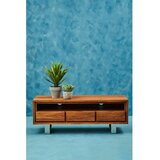 Premier Housewares TV omarica iz masivne akacije v temni naravni barvi 140x52x50 cm Simla – | Shoptok.si