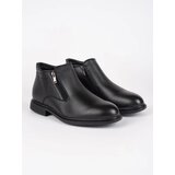 Shelvt Men's black winter insulated boots | ePonuda.com