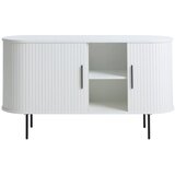 Unique Furniture Bela komoda z drsnimi vrati 140x76x45 cm Nola – | Shoptok.si