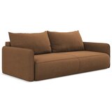 Makamii Narančasta sklopiva/s prostorom za odlaganje sofa 216 cm Nanea – | shoptok.hr