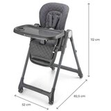 Kinderkraft Kindekraft stolica za hranjenje TULO grey | ePonuda.com