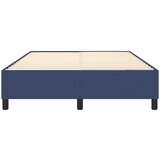  Okvir za krevet s oprugom plavi 140 x 200 cm od tkanine | Eponuda.com