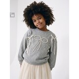 Sinsay Crewneck majica s pamukom i motivom ma&amp;scaron;ni Slike