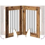  Vrata za pse z stojali 2 pcs Star les 60 x 80 cm Inženirski les, (5000232668) | Shoptok.si