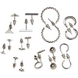 Urban Classics Earrings 10-pack - silver colors Cijene