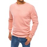 DStreet Bluza męska gładka różowa | shoptok.hr