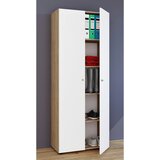 MID.YOU VEČNAMENSKA OMARA, bela, barve hrasta, hrast sonoma | Shoptok.si