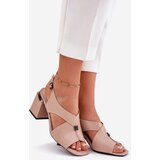 VINCEZA Elegant Women's Heeled Sandals | Shoptok.si