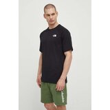 The North Face Pamučna majica za muškarce, boja: crna, s tiskom, NF0A87NUJK31 | shoptok.hr