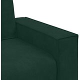  Dvodijelni set sofa s jastucima, tamnozeleni baršun | shoptok.hr