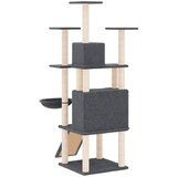  Penjalica za mačke sa stupovima za grebanje tamnosiva 154 cm | Eponuda.com