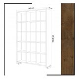 Hanah home Crotone polica za knjige 90x165,5x25cm, bijela | Eponuda.ba