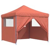Šator za svadbe - šator za zabave Terakota 292 x 292 x 315 cm Oxford tkanina | shoptok.hr