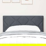  Naslon za glavu Dizajn Dijamantnih Blokova Tamno Siva 80 cm Baršun | shoptok.hr