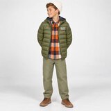Ea7 Emporio Armani TRAIN CORE ID BOY DOWN LIGHT HOODED JACKE Kaki Slike