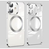 INORCO Za iPhone 11 Funda magnetica para teléfono Protector de lente de vidrio Acrílico + TPU Galvanoplastia transparente Cubierta de teléfono transparente, (22036876) Cene