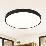 Nettlife LED stropna svetilka za kopalnico, okrogla, ravna, črna, 17W 4000K, 28*2,5 cm, (22111217) | Shoptok.si