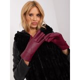 Wool Fashion Italia Gloves-AT-RK-239802.28-burgundy | shoptok.hr