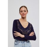 Marisse Blouse Z-Ts-3663 Navy | shoptok.hr