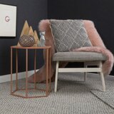 Kayoom RAVNO TKANA PREPROGA 120/170 cm tkano srebrne barve | Shoptok.si