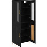  Highboard 2 kom. Crni hrast 69,5 x 34 x 180 cm | shoptok.hr