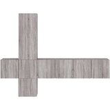  Komplet TV omaric 5-delni siva sonoma inženirski les | Shoptok.si