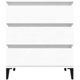  Komoda bijela 60 x 35 x 70 cm od konstruiranog drva | shoptok.hr