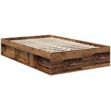  Krevetna konstrukcija s uzglavljem Staro drvo 120 x 190 cm | shoptok.hr