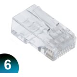  RJ45 konektor UTP cat6 100kom. | Eponuda.com