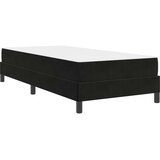  s opruga kutije s madracem Crna 100 x 200 cm tkanina | shoptok.hr
